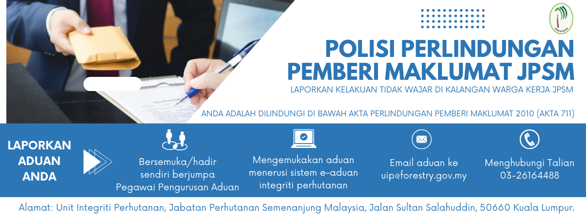 POLISI PERLINDUNGAN PEMBERI MAKLUMAT JPSM